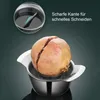 Edelstahl Granatapfelschäler mit Holzhammer - praktischer Produktbild-Vorschau 3