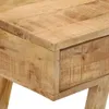 vidaXL Biurko 100x45x90 cm Surowe lite drewno mango - Podgląd zdjęcia produktu 12