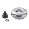 Lindby Deckenleuchte Zehra, Ø 28 cm, rauchgrau, Glas Produktbild-Vorschau 8