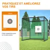 GIHAUVIA Sport Golfkäfig Zielnetz 3x3x3 M Grün One Size Produktbild-Vorschau 10