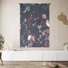 MuchoWow® Wandteppich Wandbehang Blumen - Farben - Kunst Produktbild-Vorschau 6