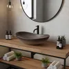 Lavabo Da Appoggio Rea Royal Ombre Beige Anteprima dell’immagine prodotto 6