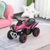 HOMCOM Rutschauto Kinder Tretauto mit Füßen rutschen Licht Produktbild-Vorschau 2