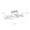 JUST LIGHT LED Deckenleuchte CURLS dimmbar per Simply Dim Produktbild-Vorschau 3