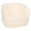 A cream-colored bouclette armchair is shown against a white background. Produktbild-Vorschau