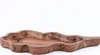 Serveertablet van akaziahout, notenhouder, model "Leaf", Productafbeelding-voorbeeld 2