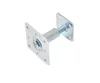 A single metal post support bracket with adjustable height, shown against a white background. Produktbild-Vorschau