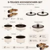 Ensembles de casseroles et poêles, compatibles avec les Voir les images du produit 9