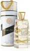 A perfume bottle and its cylindrical packaging are displayed against a white background. Voir les images du produit