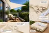 Heimtexland Sonnensegel Garten Terrasse Sonnenschutz Segel Produktbild-Vorschau 3