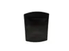 A black plastic object with embossed text is shown against a white background. Produktbild-Vorschau