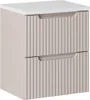 Waschtischunterschrank 50cm, kaschmir und weiß, Produktbild-Vorschau 1