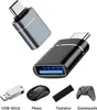 A collage of USB-C adapters and various computer peripherals. Produktbild-Vorschau