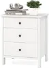 Comodino con 3 cassetti COSTWAY, comodino per letto a Anteprima dell’immagine prodotto 1