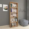 Bücherregal 'Vara' mit 5 Ablagen 172 x 55 x 20 cm Produktbild-Vorschau 2
