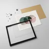 Gerahmtes Poster - Schwarzer Rahmen - Abstraktion Räder Produktbild-Vorschau 4