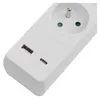 EMOS Biely predlžovací kábel, vypínač, 3 zásuvky, 1×USB-A + Náhľad obrázku produktu 11