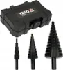 3-teiliges Stufenbohrerset – YT-44732 Produktbild-Vorschau 14