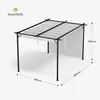 Blumfeldt Pantheon Solidny pawilon ogrodowy 3x4 m, Podgląd zdjęcia produktu 8