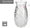 4x Pina Ananas Gläser 400ml Cocktail-Glas transparent Produktbild-Vorschau 6