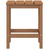 vidaXL Zahradní stůl Adirondack hnědý 38x38x46 cm HDPE Náhled obrázku produktu 5