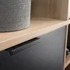 Armoire Milo avec miroir, étagères et tringle à vêtements, Voir les images du produit 5