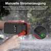 63800mAh Solar Powerbank Handkurbel Ladegerät, 22,5W Fast Produktbild-Vorschau 5