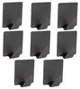 SEPIO Badezimmer Haken Schwarz 8er-Set , Badaccessoires, Produktbild-Vorschau 5