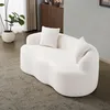 STILVORA Loveseat mit geschwungenem Design und runden Produktbild-Vorschau 5
