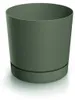 Tubo okrúhly hrniec, 11 cm, zelený Náhľad obrázku produktu 2