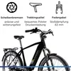 Zündapp X850 Trekking E Bike nero Anteprima dell’immagine prodotto 4