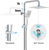Diagram showing features of a shower system. Produktbild-Vorschau