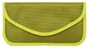 A green pouch with a lime green trim, shown flat against a white background. Produktbild-Vorschau