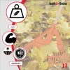 KOTARBAU® Rateau à Feuilles Plastique 58 cm Orange sans Voir les images du produit 6