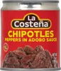 A can of La Costeña Chipotle Peppers in Adobo Sauce. Podgląd zdjęcia produktu