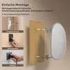 S'AFIELINA Badspiegel mit Beleuchtung 60x80 cm, LED Produktbild-Vorschau 12