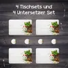 Tischset 4x45x30 cm + 10fi cm Platzset Tischmatte Produktbild-Vorschau 4