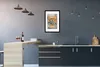 MuchoWow® MuchoWow® Gerahmtes Poster Mancave - Auto - Retro Produktbild-Vorschau 2