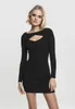 Urban Classics Kleid Ladies Cut Out Dress Black-S Produktbild-Vorschau 8