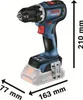 Bosch Akku-Bohrschrauber GSR 18V-90 C inkl. 3x4,0Ah Produktbild-Vorschau 2