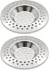 2x Abflusssieb Abfluss Sieb Abflussschutz Spülbecken Spüle Produktbild-Vorschau 1