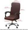 Hohe Stretch-Büro-Stuhl-Abdeckung, Jacquard große Größe Produktbild-Vorschau 2