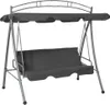 vidaXL Gartenschaukel mit Bettfunktion und Dach 198×120×205 Produktbild-Vorschau 6