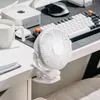 Bateriový ventilátor 5"/12,7 cm s klipem – USB / LED, ADLER Náhled obrázku produktu 8