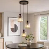 Globo Lighting Hängeleuchte Metall schwarz matt, 3x E27 Produktbild-Vorschau 4
