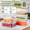Set YASHE da 8 contenitori per alimenti in plastica con Anteprima dell’immagine prodotto 3