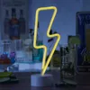 LED NEON Figur BLITZ - Neonlicht - H: 30cm - Batterie oder Produktbild-Vorschau 4