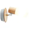 Brilliant 1er Spot Babsan holz hell-weiß 11,5 x 10 cm E14 Produktbild-Vorschau 2