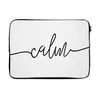 MuchoWow® Laptop Hülle 13 Zoll Zitate - 'Calm' - Sprichwort Produktbild-Vorschau 1