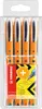 Tintenroller - STABILO worker+ - fein - 4er Pack - grün, Produktbild-Vorschau 1